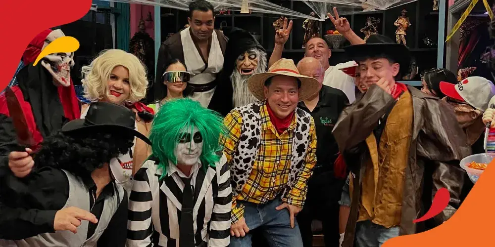 pesta kostum halloween